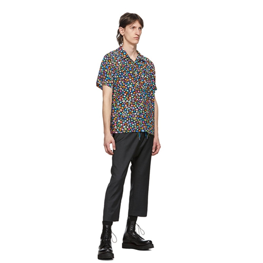 R13 - Grey Shoelace Belt Trousers - Picture 4 of 5